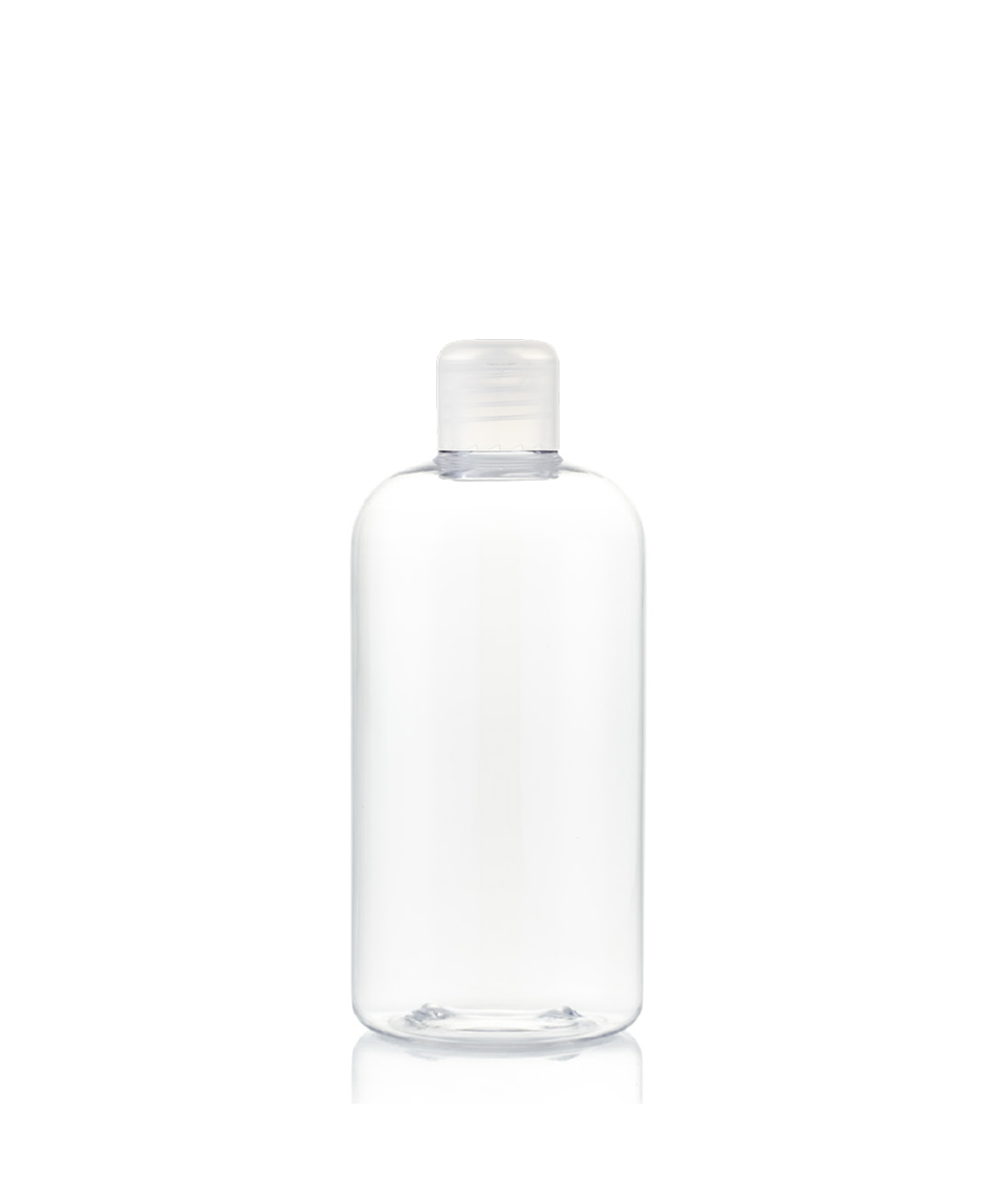 ขวด PETG ทรงกระบอก สีใส 250ml ฝา Flip Top ขวด PETG ทรงกระบอก สีใส 250ml ฝา Flip Top