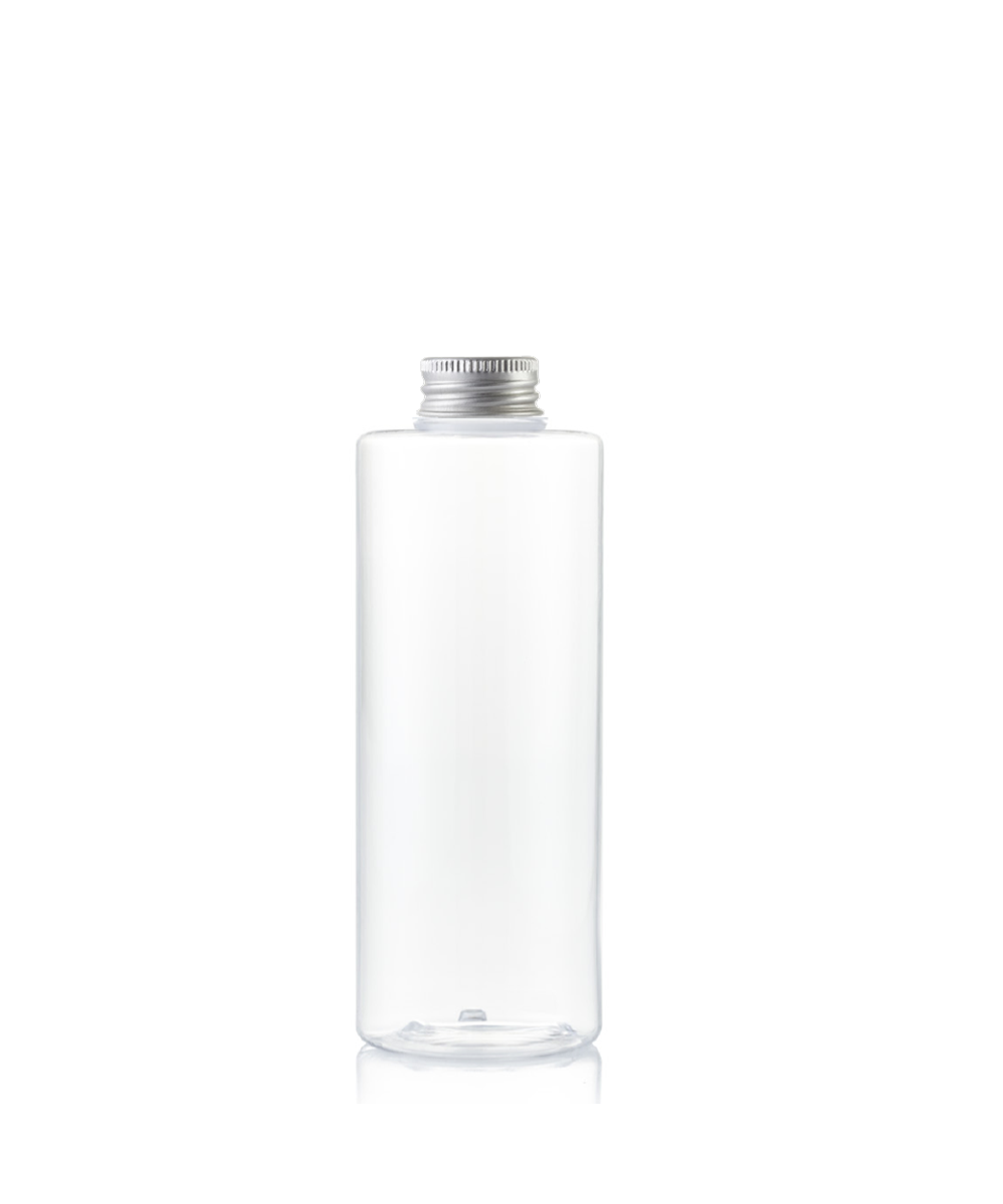 ขวด PETG ทรงกระบอก สีใส 200ml ฝาเกลียวอลูมิเนียม ขวด PETG ทรงกระบอก สีใส 200ml ฝาเกลียวอลูมิเนียม